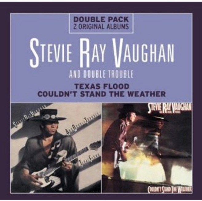 STEVIE RAY VAUGHAN & DOUBLE TROUBLE - TEXAS FLOOD COULDN'T STAND THE WEATHER EU수입반, 2CD