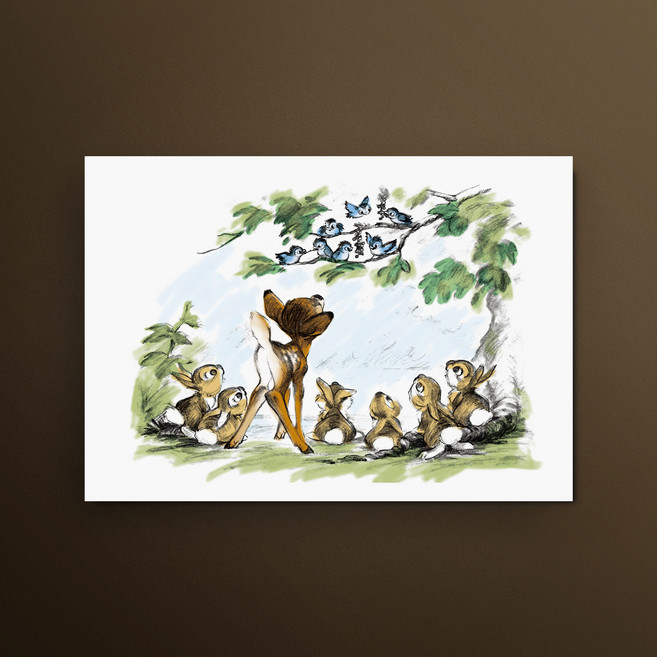 콜렉션플러스 디즈니 밤비 17149 아크릴 디아섹 액자