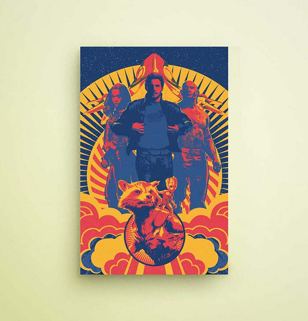 가디언즈오브갤럭시 콜렉션플러스 마블 17011 아크릴 디아섹 액자