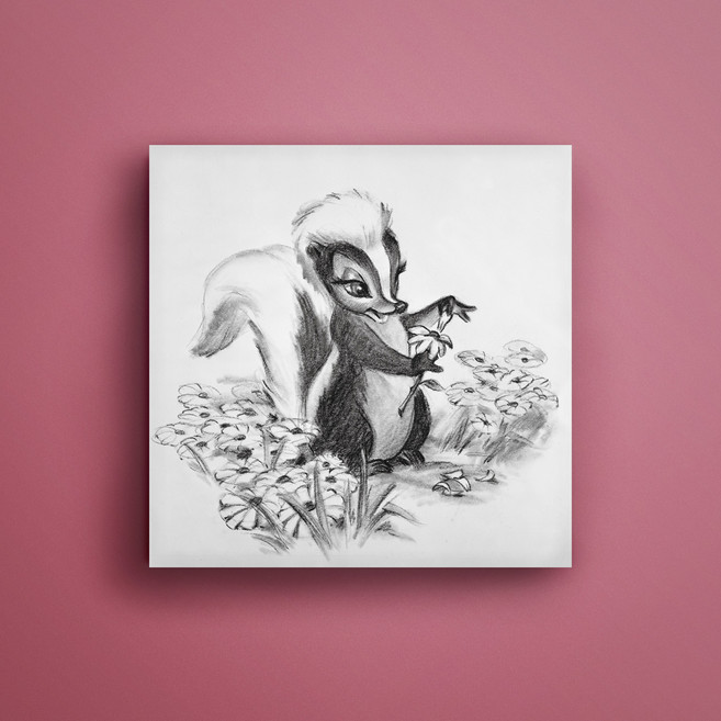 콜렉션플러스 디즈니 밤비 미스 스컹크 17152 포스터 + 아크릴 디아섹 액자