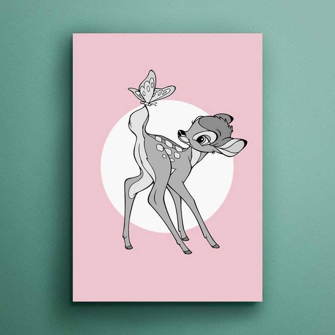 콜렉션플러스 디즈니 밤비 17142 포스터 + 아크릴 디아섹 액자