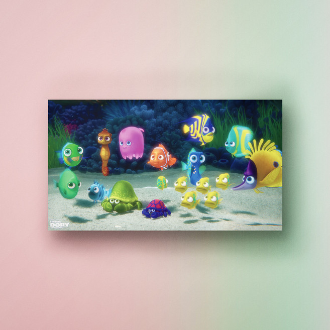 콜렉션플러스 픽사 도리를 찾아서 17042 포스터 + 아크릴 디아섹 액자