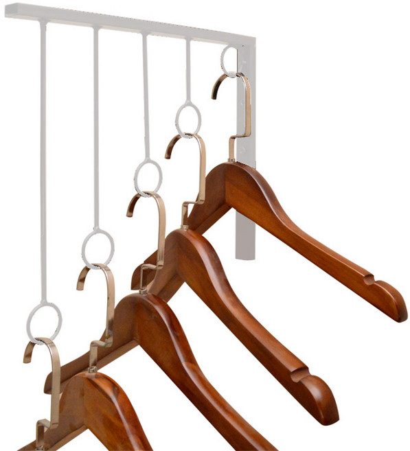 크레바스 디스플레이 벽걸이옷걸이, 화이트, 1개