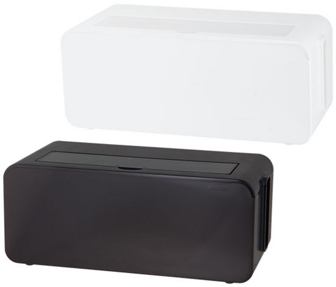 니코트 ZAKKA 전선 정리박스 S 2종 세트, 1세트