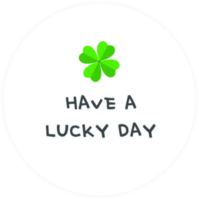도나앤데코 대박기원 수능 HAVE A LUCKY DAY 스티커, 혼합 색상, 60개