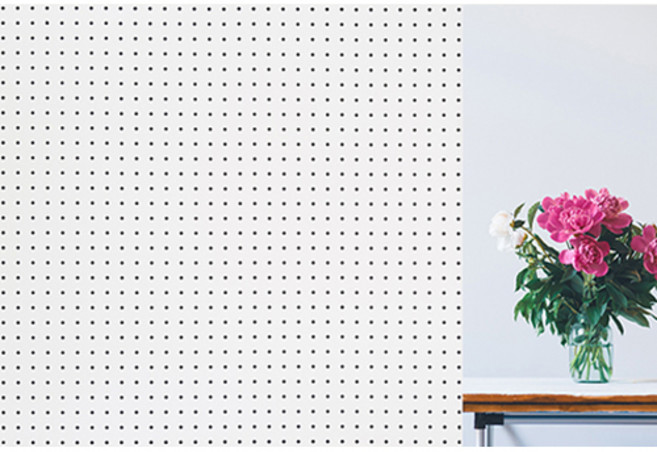 화분속의장미꽃 우 WHITE 인테리어 타공판 60 x 90 cm, 1개, 혼합색상