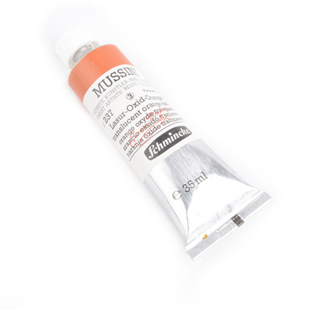 슈미케 무시니 유화물감 S3 237 TranslucentOrangeOxide, 35ml, 1색