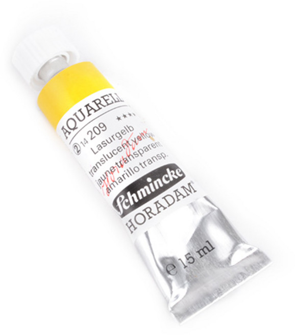 슈미케 호라담 수채화물감 낱색 S2 209 TranslucentYellow, 15ml, 1색
