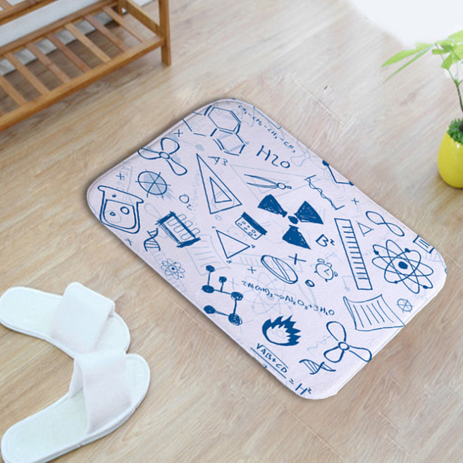 이코디 수식 패턴 발매트, A