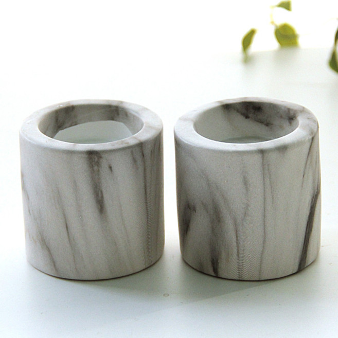 리버그린 모던 원형 티라이트캔들홀더 중 2p 세트, 혼합 색상