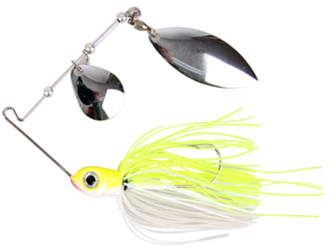 루어팩토리 스파이럴 Z 스피너베이트, 01CHA + WH, 14g, 1개