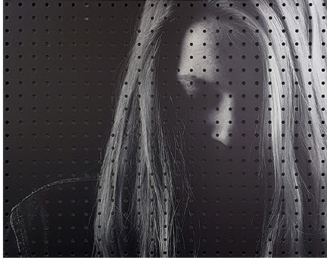 독백AA 인테리어 타공판 500x400mm, 1개, gray