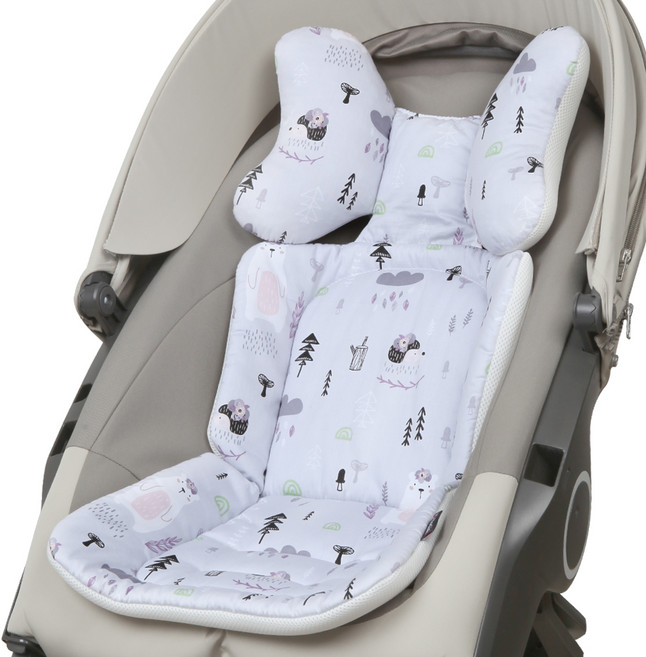 마니또 에브리데이 심플릿 유모차 이너시트, 스칸디나비아베어그레이, 1개