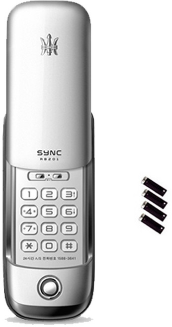 솔리티 싱크 디지털도어락 RB201, RB201 실버