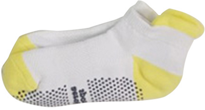 코러스라인 입술배색양말, 노랑, 1개