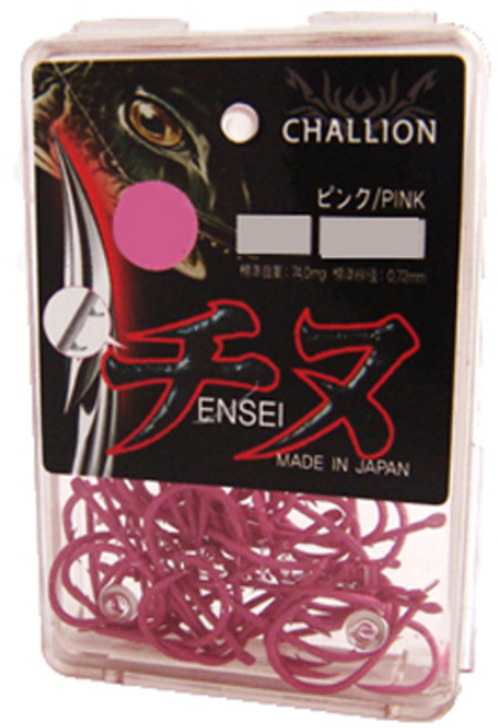 챌리온 CBOX 원정치누 감성돔 대용량 낚시바늘 핑크, 50개입, 1개