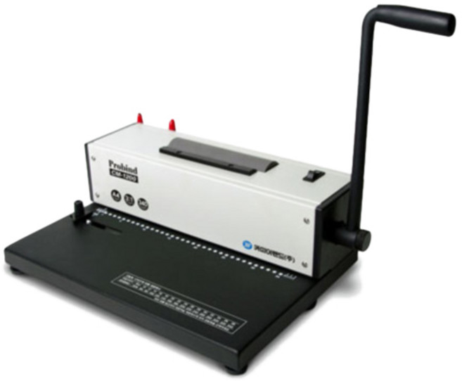 카피어랜드 3:1 코일링 전동 제본기 CM-1200, 340매