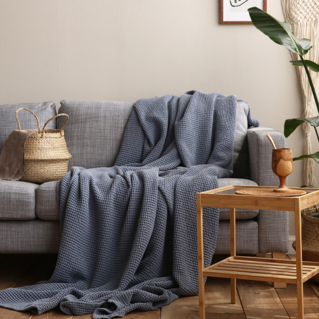 커먼마틸라 4계절 피그먼트 마일드 모달 와플이불, 네이비