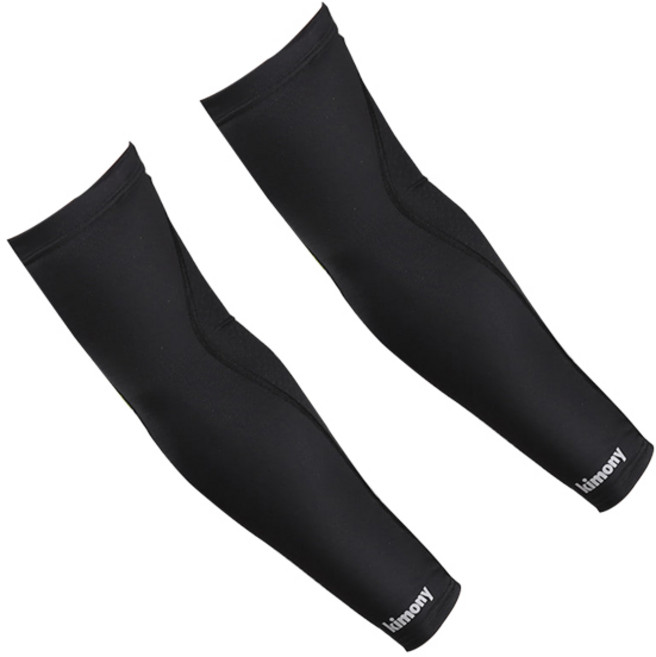 키모니 팔꿈치 슬리브 KCW820, 블랙, 1세트