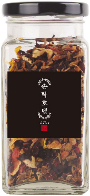 손탁호텔 스트로베리 라스베리 침출차 보틀 리필, 60g, 1개