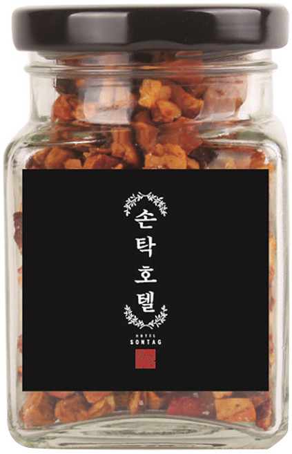손탁호텔 터키 애플티 보틀 리필, 70g, 1개