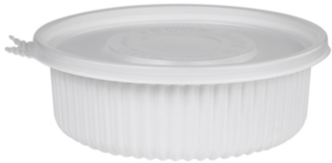 쿡앤락 240 감자탕용기 2.2L, 1개입, 25개