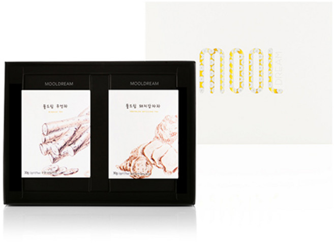 물드림 어울림 차 2종 5호 선물세트, 우엉차 3g x 10p + 돼지감자차 3g x 10p, 1세트