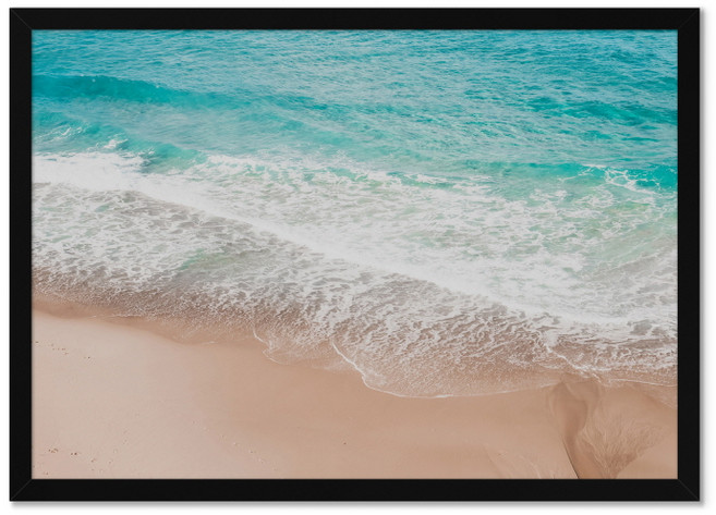 마이그라피 알류미늄 액자 비치, 블랙