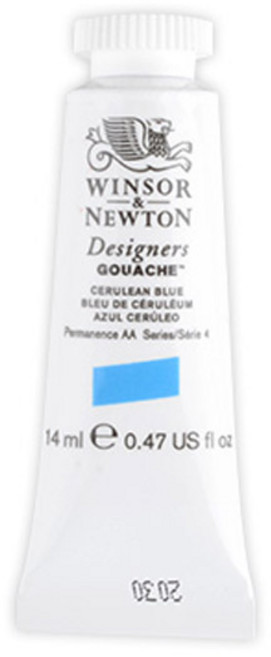 윈저앤뉴튼 디자이너스 과슈 S4 137 CeruleanBlue, 14ml, 1색
