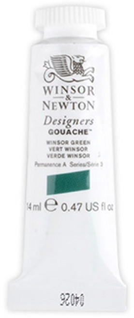 윈저앤뉴튼 디자이너스 과슈 S3 720 WinsorGreen, 14ml, 1색