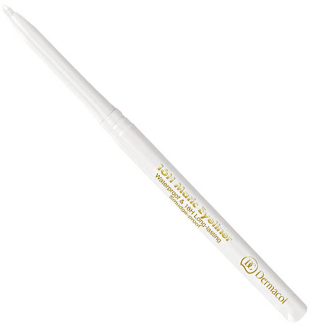 더마콜 16H 매틱 아이라이너 0.3g, 1호 화이트, 1개