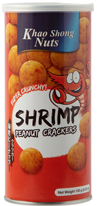 카오숑넛츠 새우땅콩 크래커, 120g, 1개