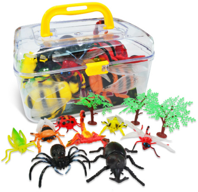 씽크토이 정글대탐험 곤충모형 피규어 세트, 1세트