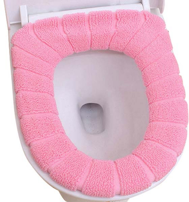 ETN 극세사 쿠션 변기커버, 랜덤 발송, 1개