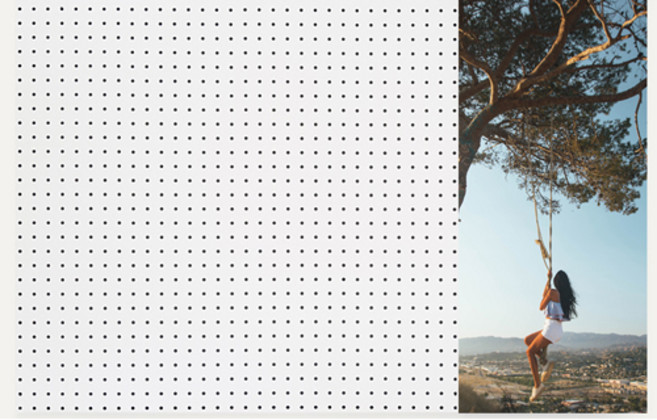 공중그네 인테리어 타공판 우WHITE 60 x 90cm, 1개, 혼합색상