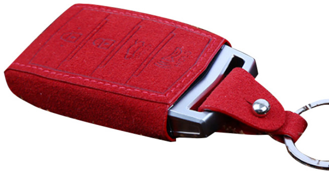 VIP 샤무드 스마트키홀더 제네시스G70/G80/EQ900, 레드
