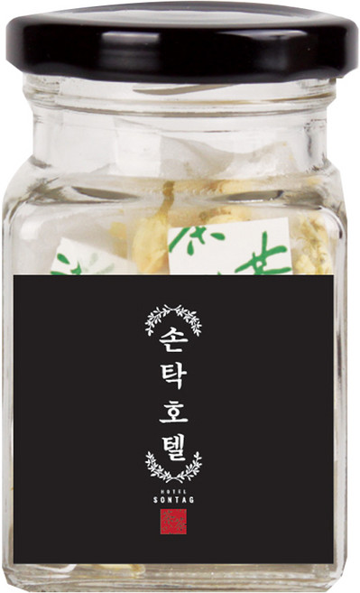 손탁호텔 로즈마리 티백 보틀, 1g, 7개입, 1개