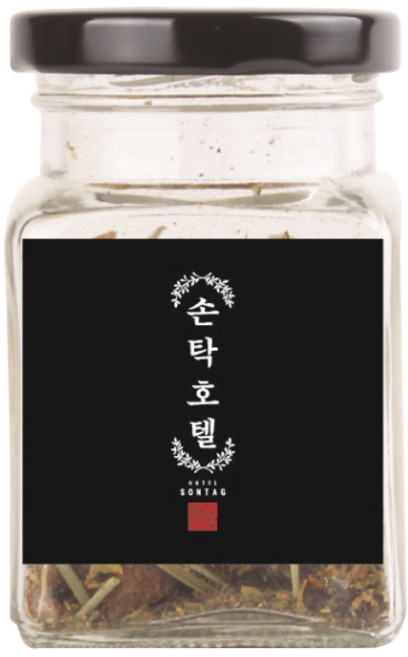 손탁호텔 이브닝 허브오렌지 보틀 리필 허브티 소, 30g, 1개입, 1개