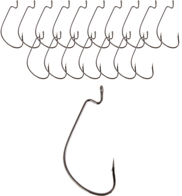 루어팩토리 WORM101 와이드갭 루어바늘 LFH-101, 18개입, 1개