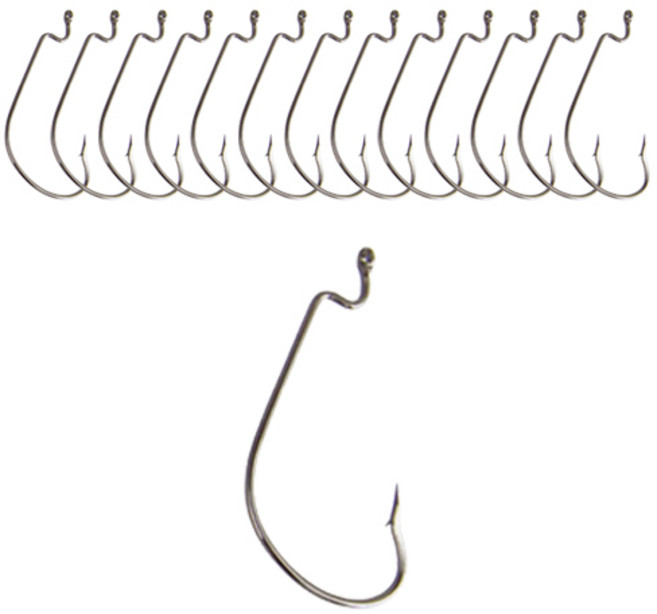 루어팩토리 WORM101 와이드갭 루어바늘 LFH-101, 14개입, 1개
