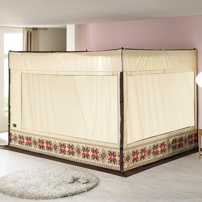 알뜨리 사각 난방텐트 커튼형 세트