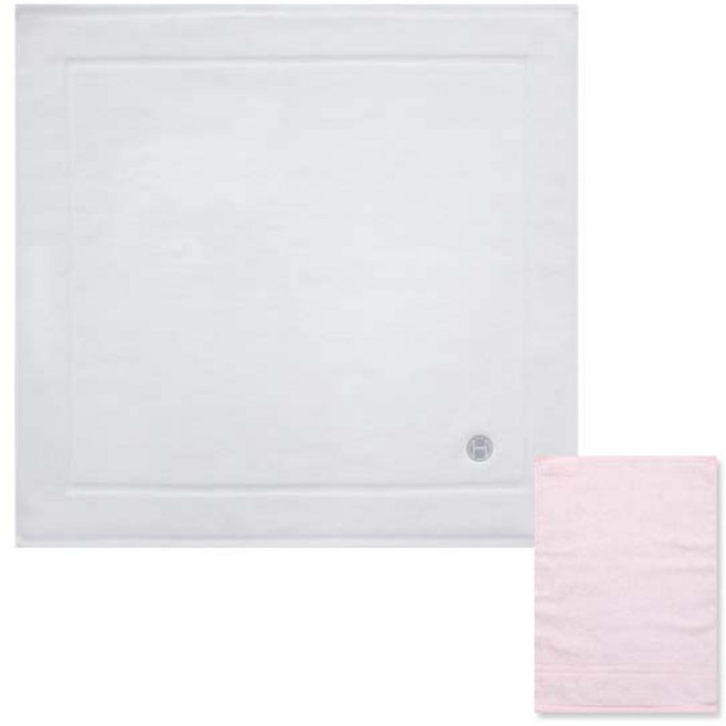 송월타월 호텔컬렉션심포니발매트 + 칼라행주 분홍, 아이보리