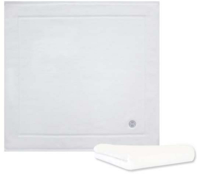 송월타월 호텔컬렉션심포니발매트 + 컬러세면32 수건 하얀색, 아이보리