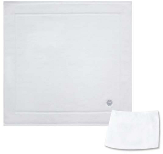 송월타월 호텔컬렉션심포니발매트 + 한국핸드 수건, 아이보리