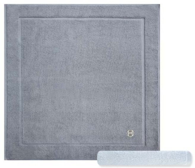 송월타월 호텔컬렉션 심포니 발매트 연회색 + 컬러세면34 하늘, 혼합 색상