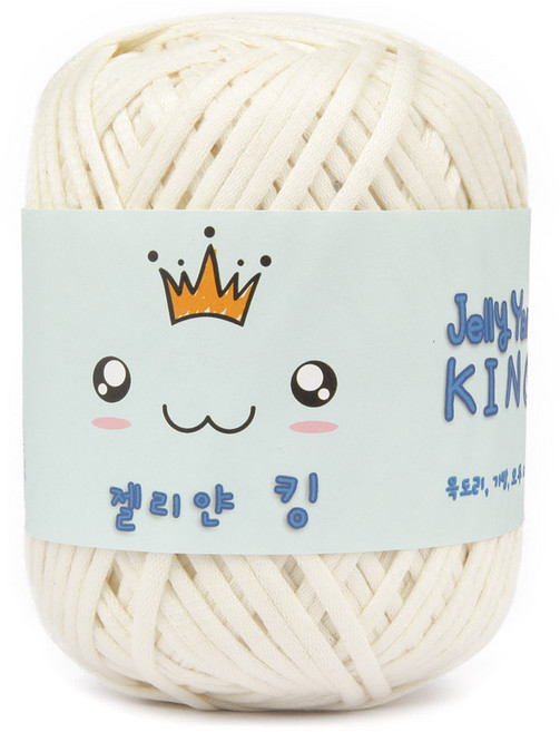 젤리얀킹 소품 뜨개실, 501번크림, 1개