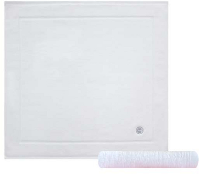 송월타월 호텔컬렉션 심포니 발매트 + 컬러세면타월38 하얀색, 아이보리