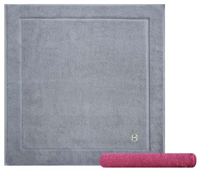 송월타월 호텔컬렉션 심포니 발매트 + 진뷰티타월 자주, 연회색