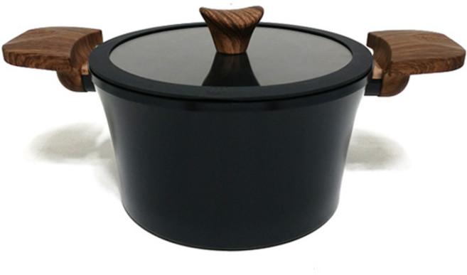 키친아트 오띠모 IH 세라믹 코팅 양수냄비, 20cm, 혼합 색상