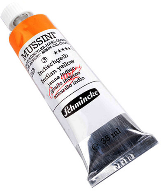 슈미케 무시니 유화물감 S3 223 IndianYellow, 35ml, 1색
